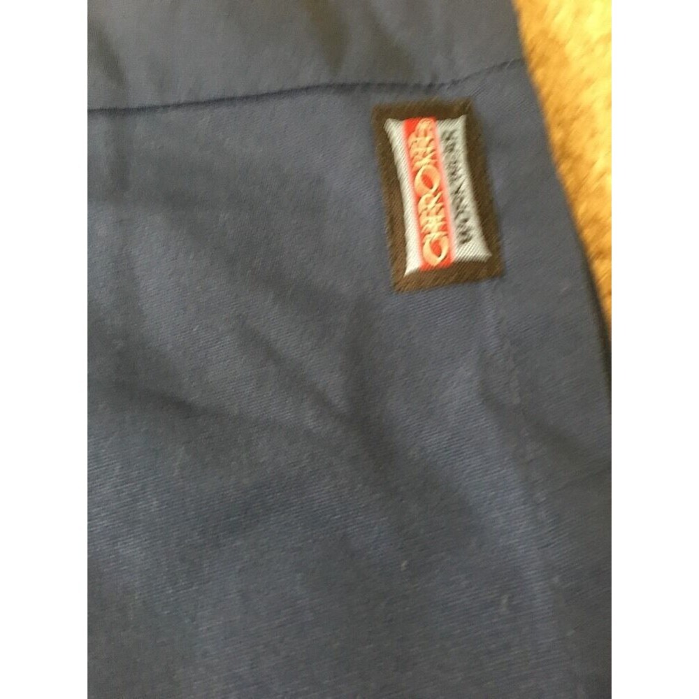Cherokee Adult Unisex Scrub Uniform Top Short Sleeve Nurse Medical Size XS Blue - Picture 4 of 6